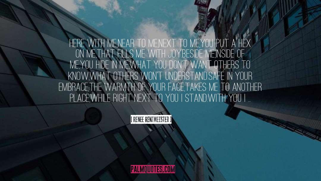 My Lover quotes by Renee Rentmeester