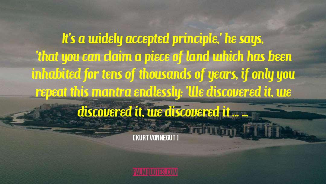 My Mantra quotes by Kurt Vonnegut