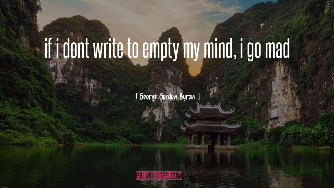 My Mind quotes by George Gordon Byron