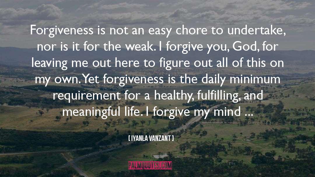 My Mind quotes by Iyanla Vanzant