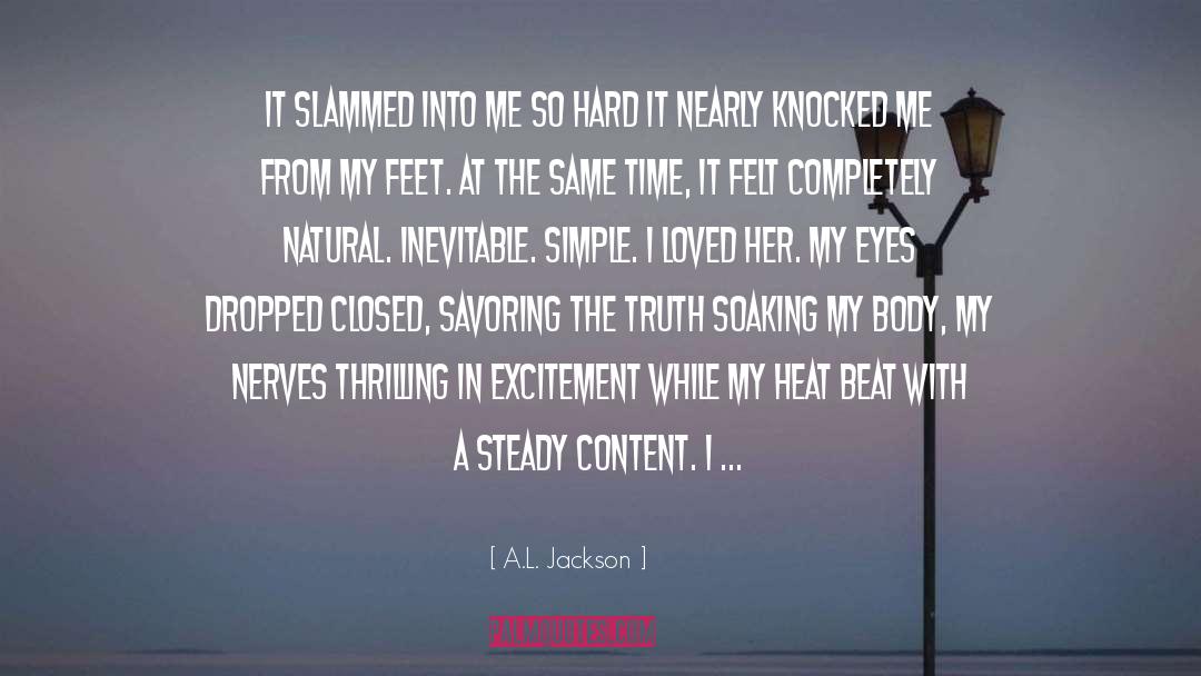 My Nerves quotes by A.L. Jackson