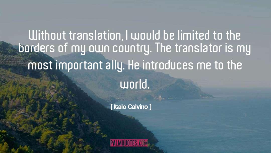 My Own Country quotes by Italo Calvino