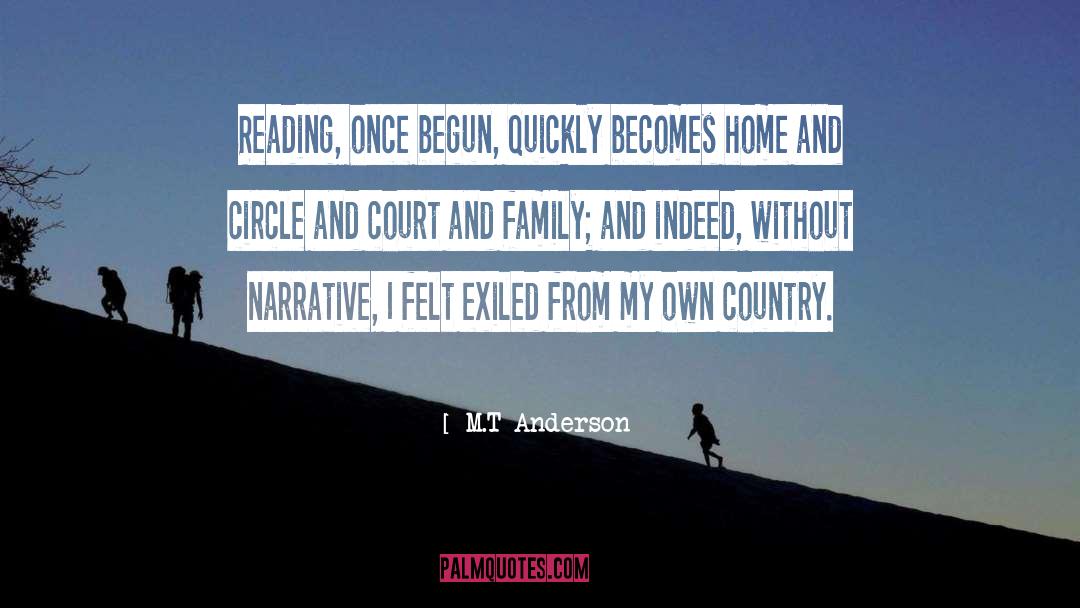 My Own Country quotes by M.T Anderson