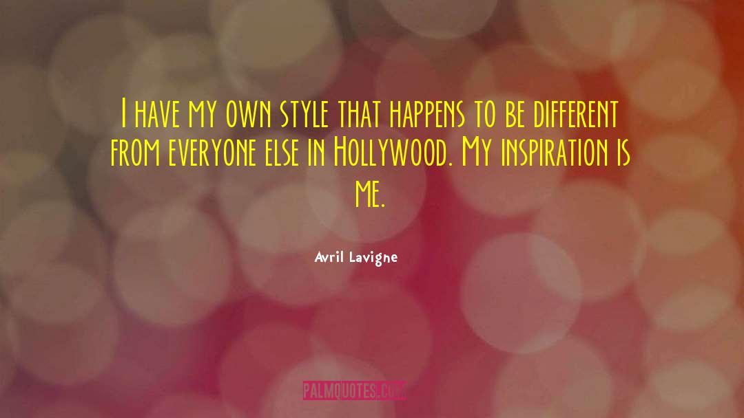 My Own Style quotes by Avril Lavigne