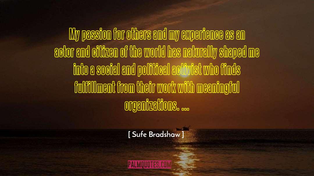 My Passion quotes by Sufe Bradshaw