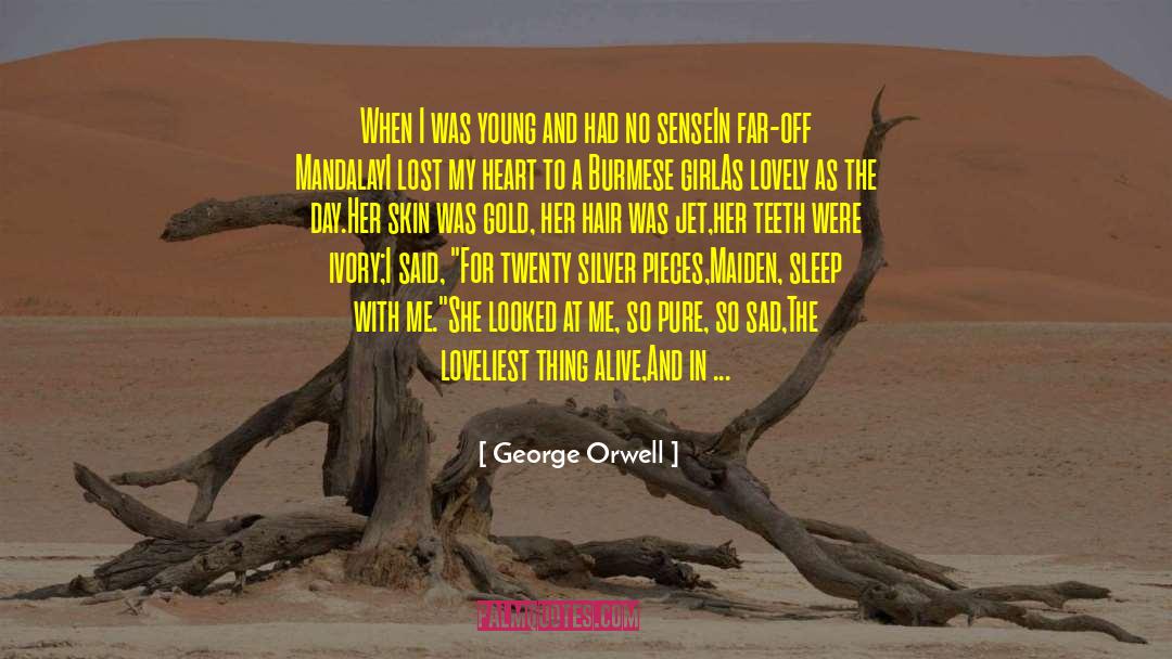 My Pure Heart quotes by George Orwell