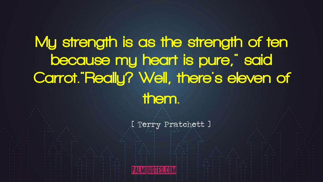 My Pure Heart quotes by Terry Pratchett