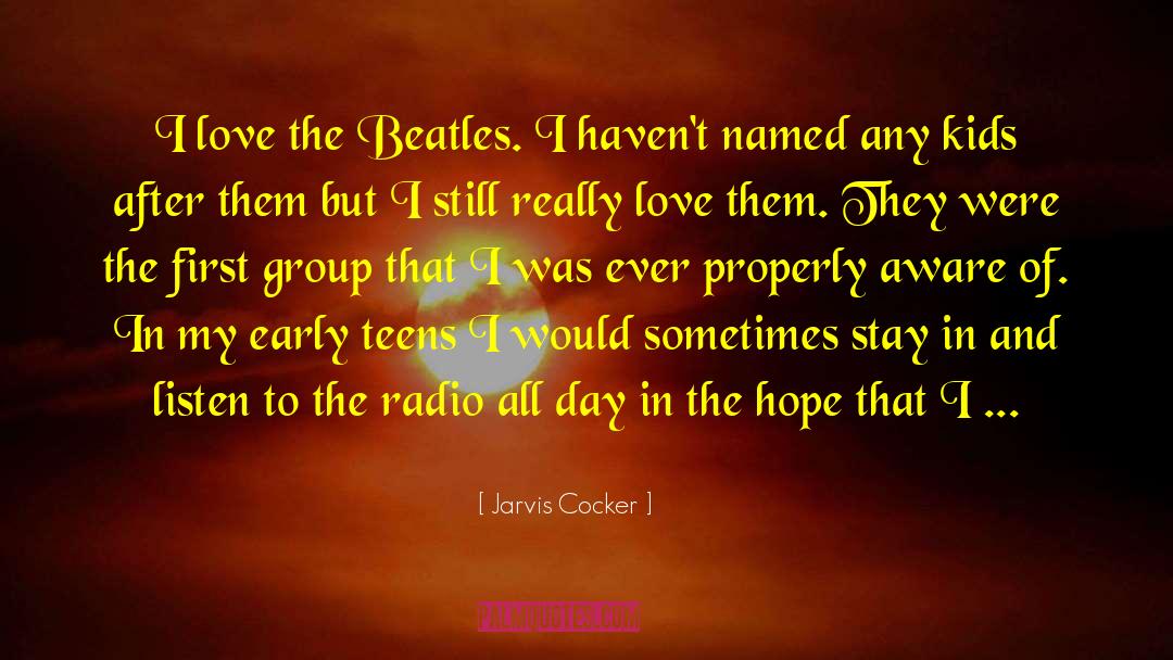 My Radio quotes by Jarvis Cocker