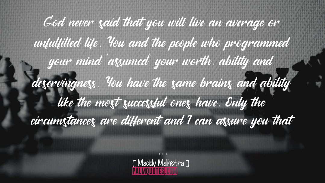 My Self Worth quotes by Maddy Malhotra