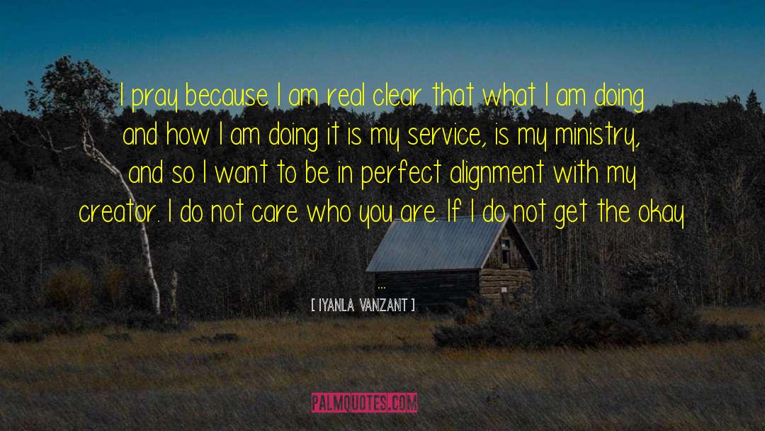 My Service quotes by Iyanla Vanzant