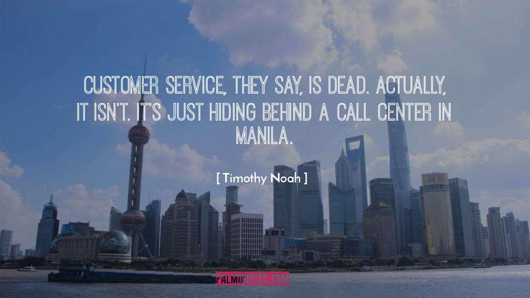 My Service quotes by Timothy Noah