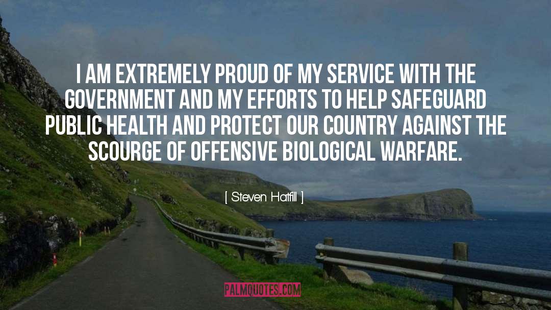 My Service quotes by Steven Hatfill