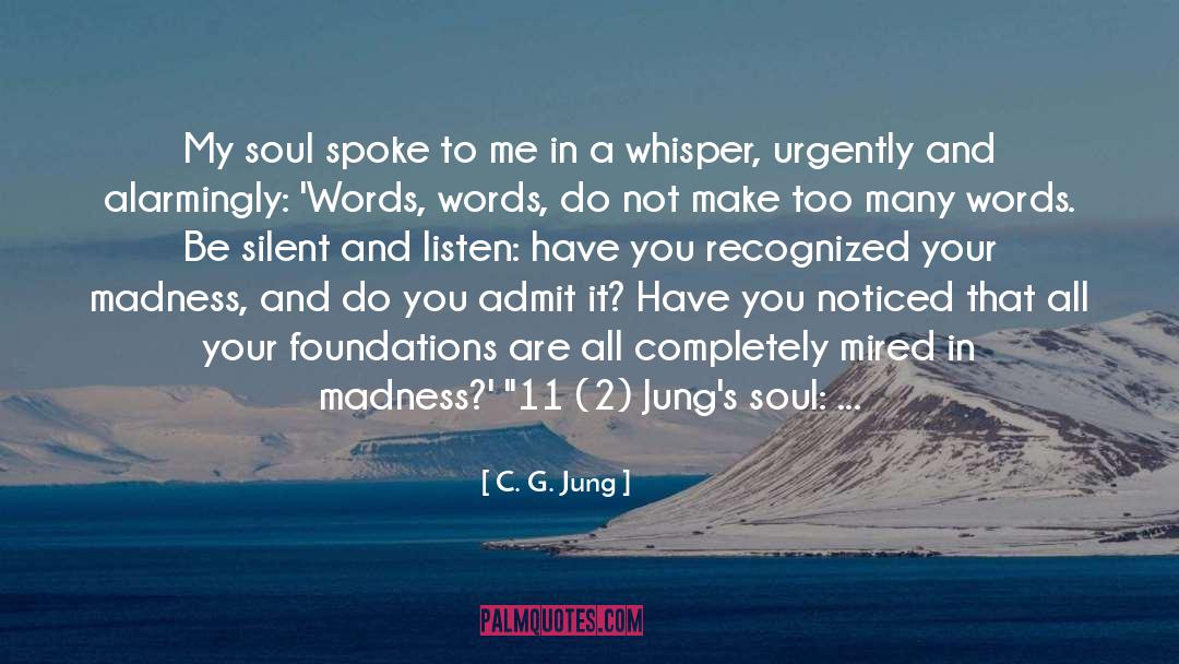 My Silent Silence quotes by C. G. Jung