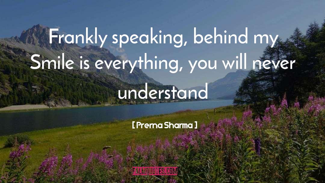 My Smile quotes by Prerna Sharma