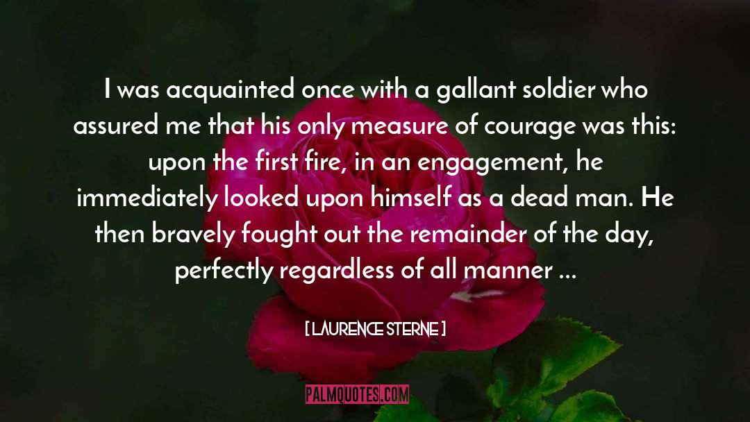 My Soldier quotes by Laurence Sterne