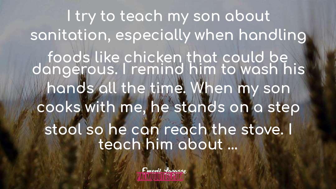 My Son quotes by Emeril Lagasse