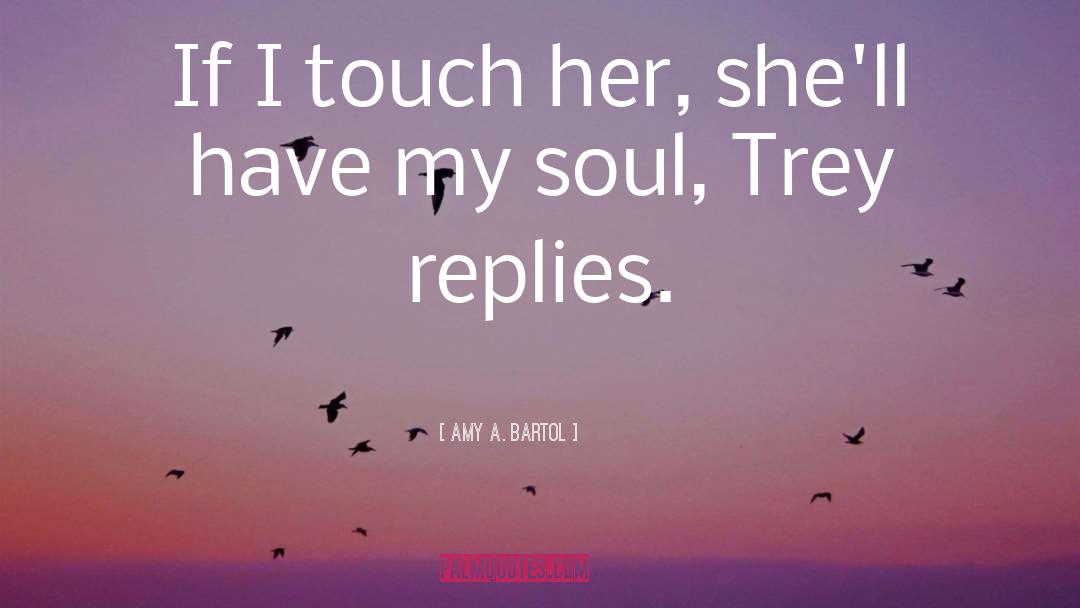 My Soul quotes by Amy A. Bartol