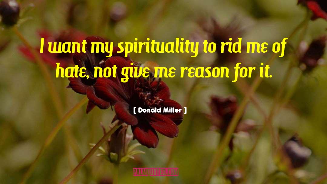 My Spirituality quotes by Donald Miller