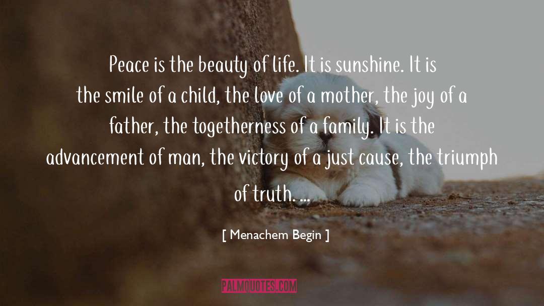 My Sunshine quotes by Menachem Begin