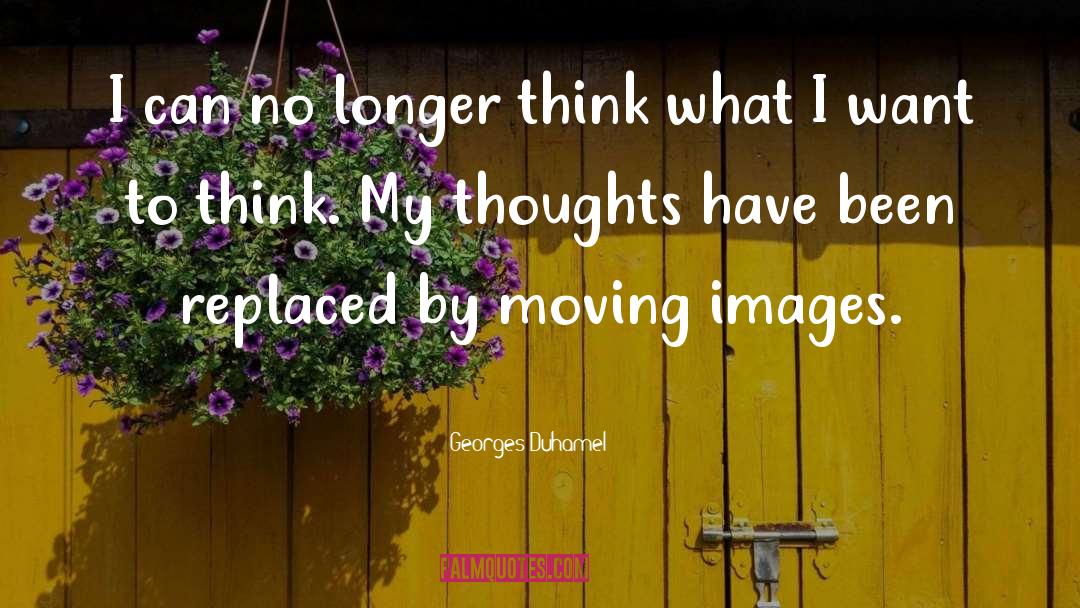 My Thoughts quotes by Georges Duhamel