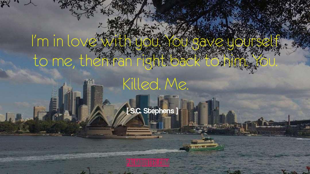My True Love Gave To Me quotes by S.C. Stephens