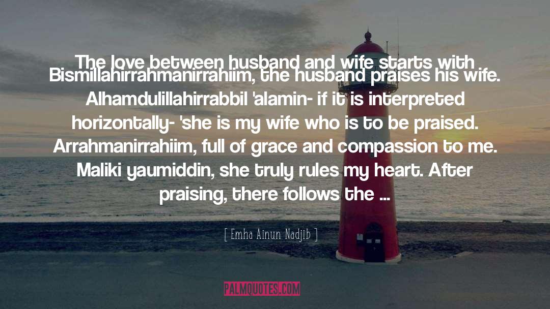 My Wife quotes by Emha Ainun Nadjib
