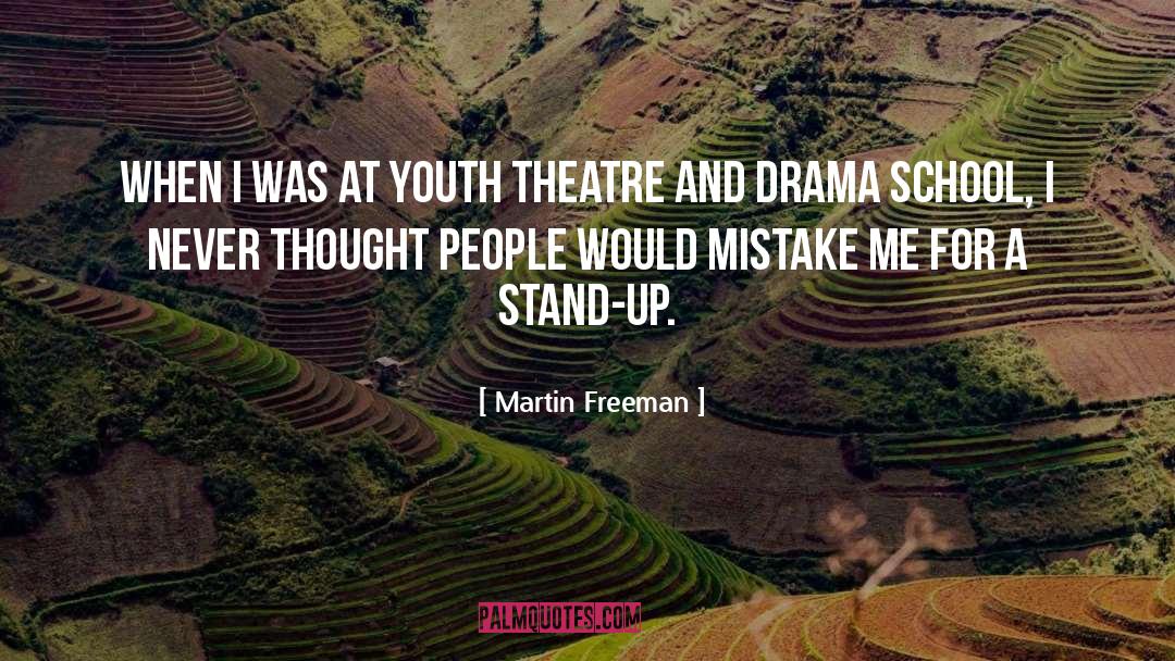 Myerson Theatre quotes by Martin Freeman