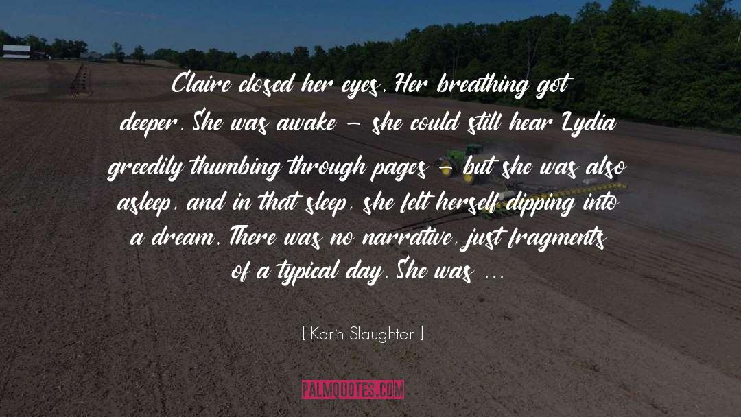 Myrnin And Claire quotes by Karin Slaughter