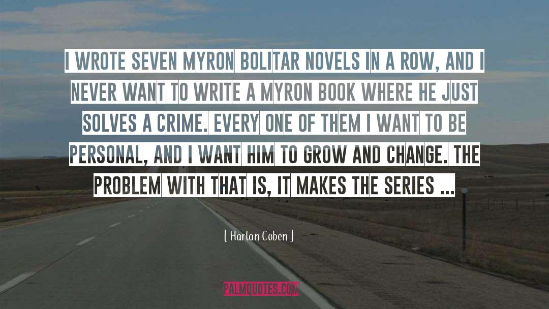 Myron quotes by Harlan Coben