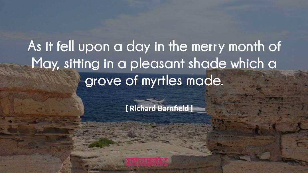 Myrtle quotes by Richard Barnfield