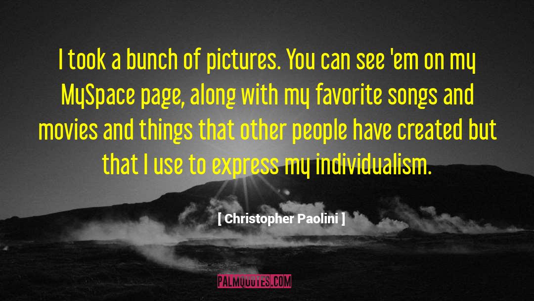 Myspace quotes by Christopher Paolini