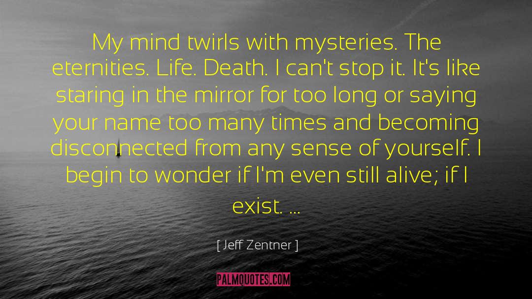 Mysteries And Thrillers quotes by Jeff Zentner