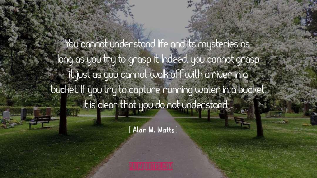 Mysteries Of The Universe quotes by Alan W. Watts