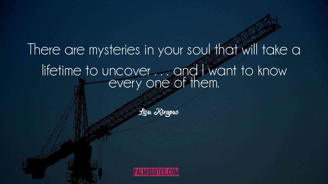 Mysteries quotes by Lisa Kleypas