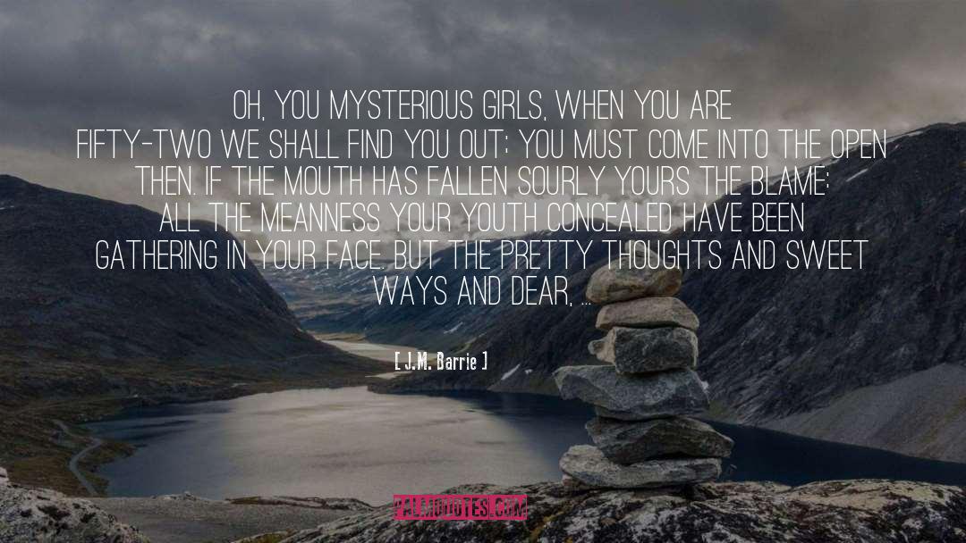 Mysterious Attraction quotes by J.M. Barrie