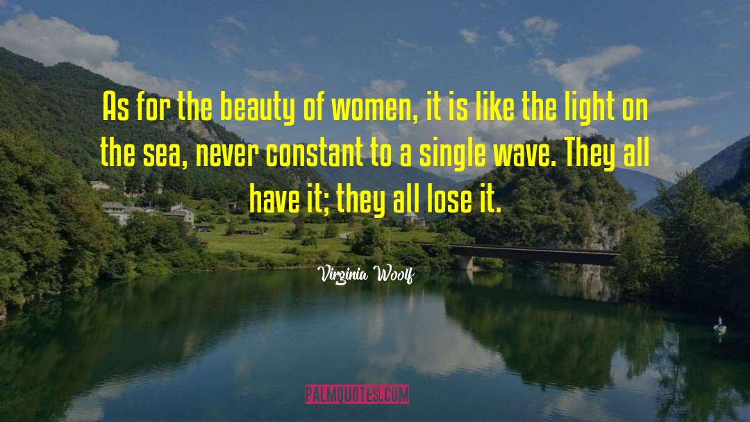 Mysterious Beauty quotes by Virginia Woolf