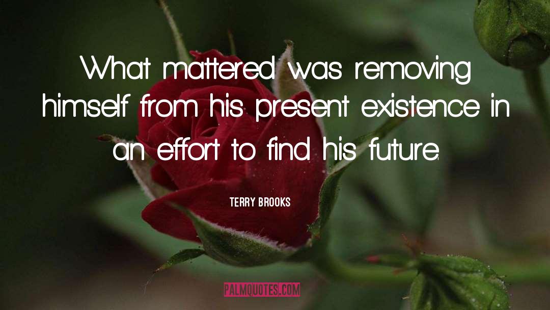 Mysterious Future quotes by Terry Brooks