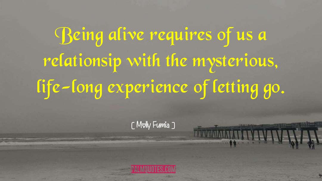 Mysterious Life quotes by Molly Fumia