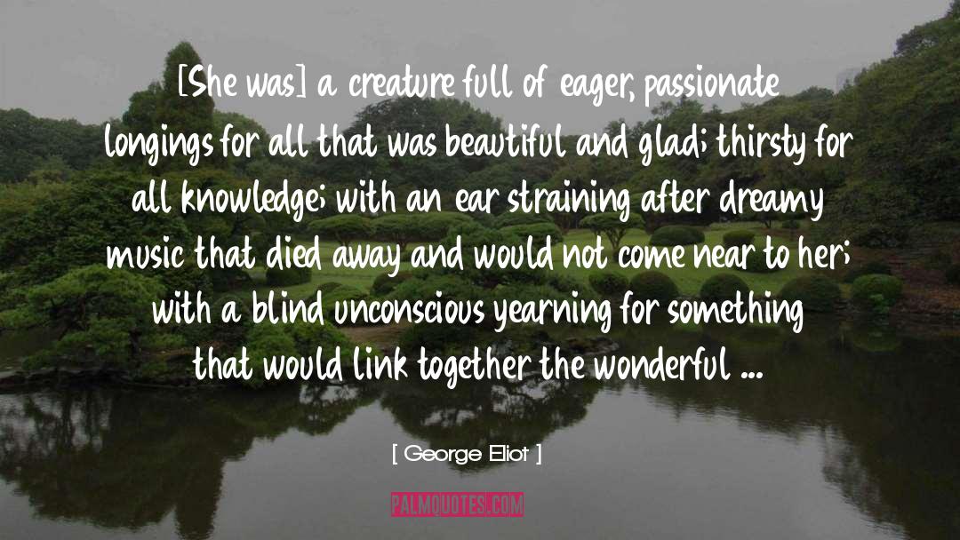 Mysterious Life quotes by George Eliot