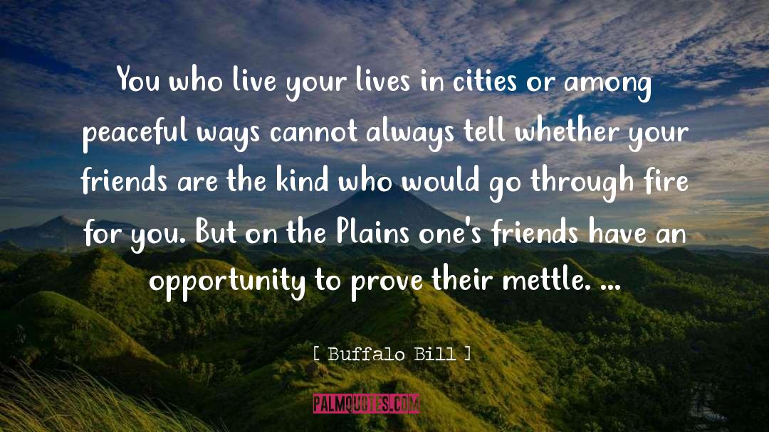 Mysterious Ways quotes by Buffalo Bill