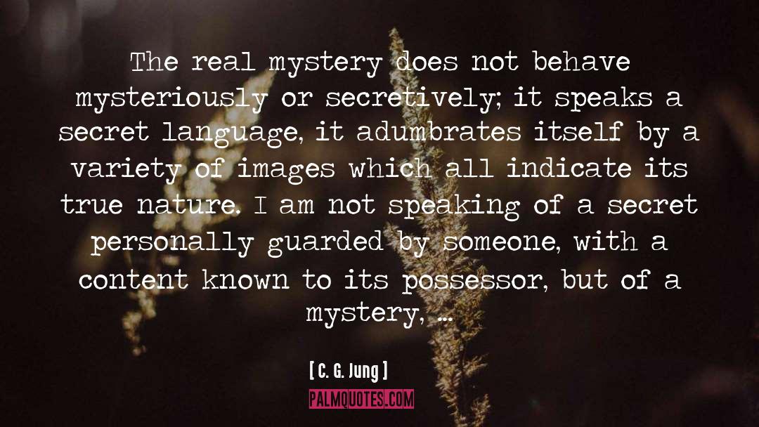 Mysteriously quotes by C. G. Jung