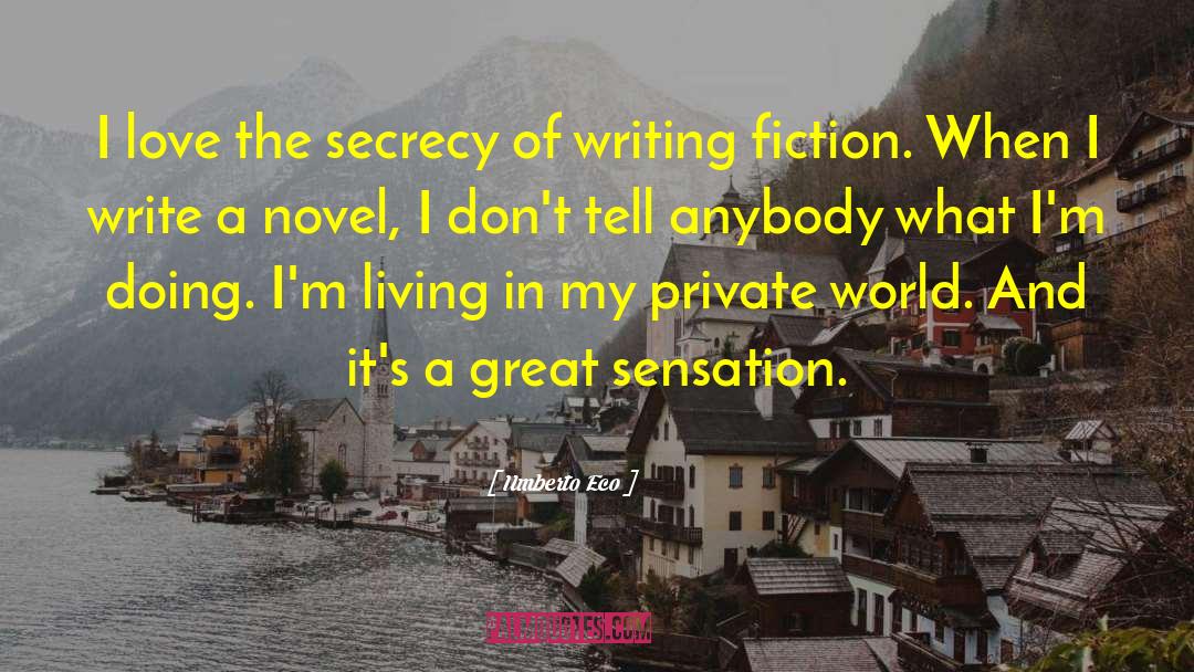 Mystery Fiction quotes by Umberto Eco
