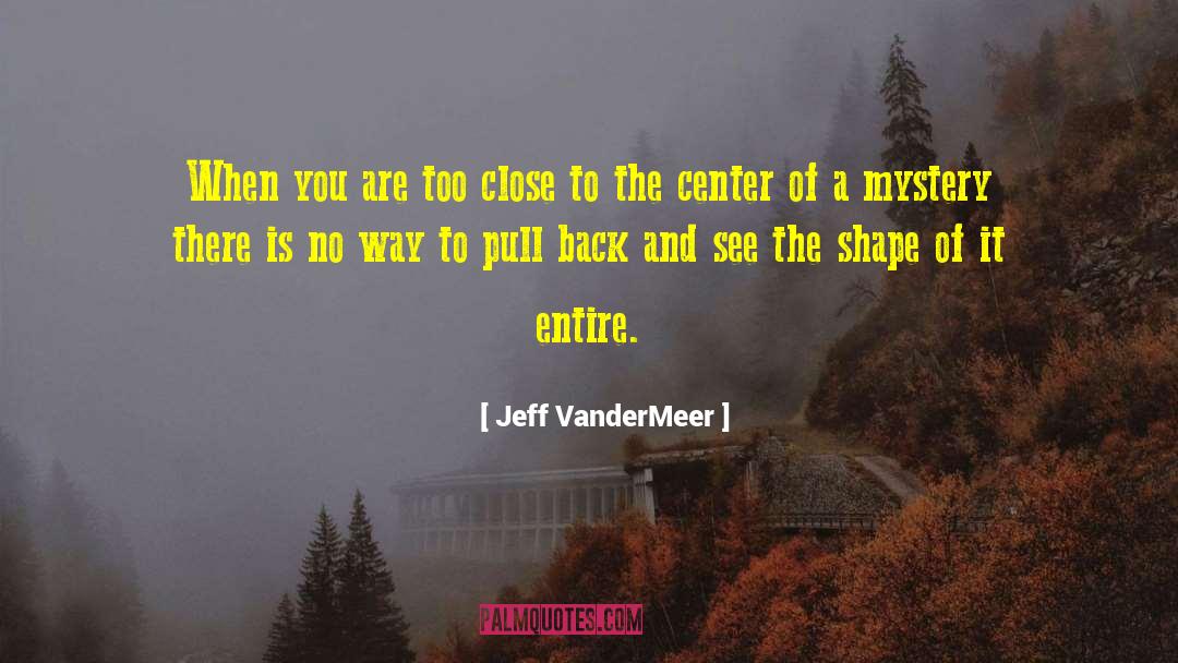 Mystery Fiction quotes by Jeff VanderMeer