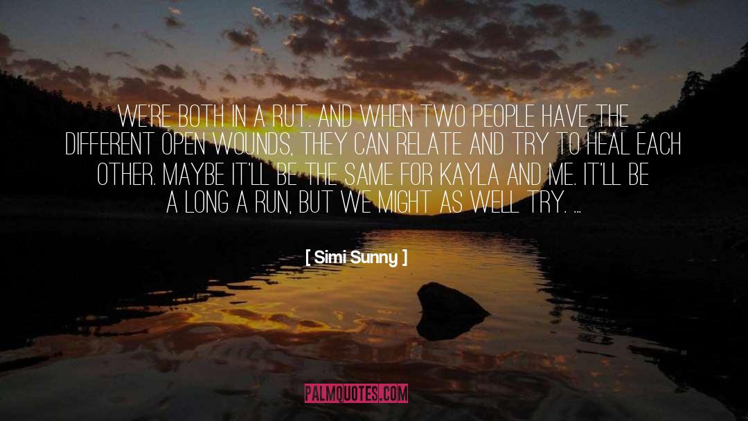 Mystery Novel quotes by Simi Sunny