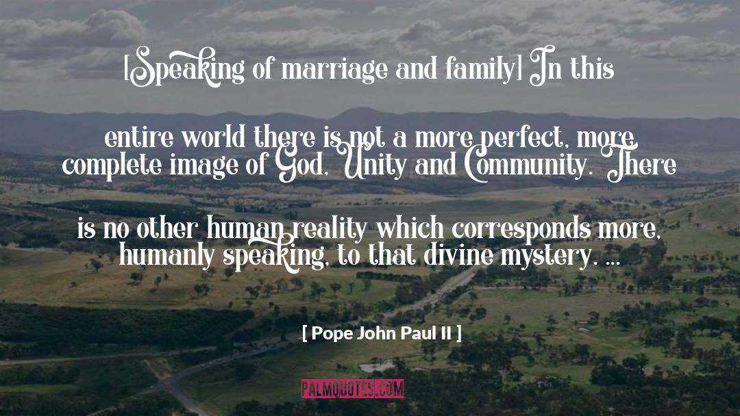 Mystery Novels quotes by Pope John Paul II