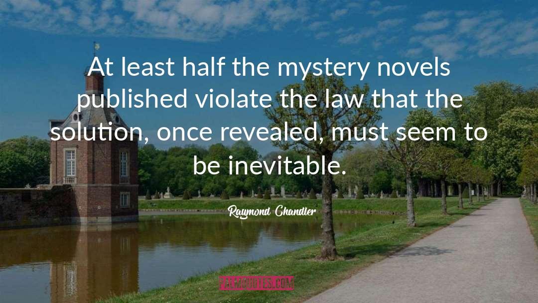 Mystery Novels quotes by Raymond Chandler