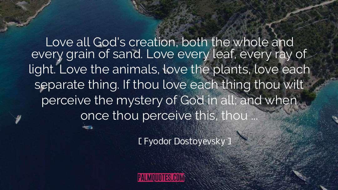 Mystery Of God quotes by Fyodor Dostoyevsky