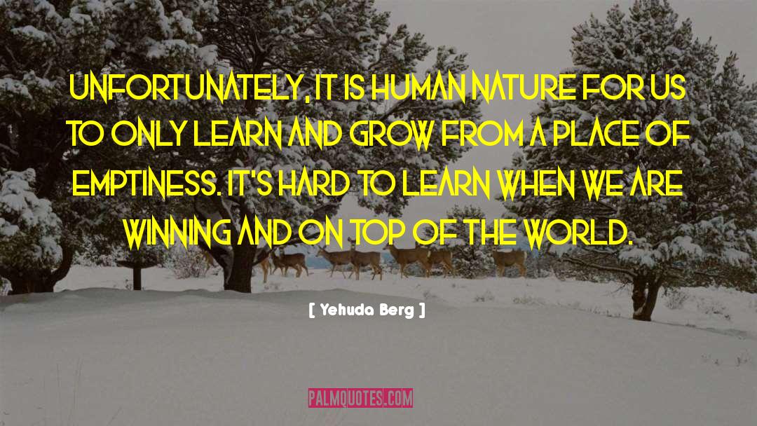 Mystery Of Nature quotes by Yehuda Berg