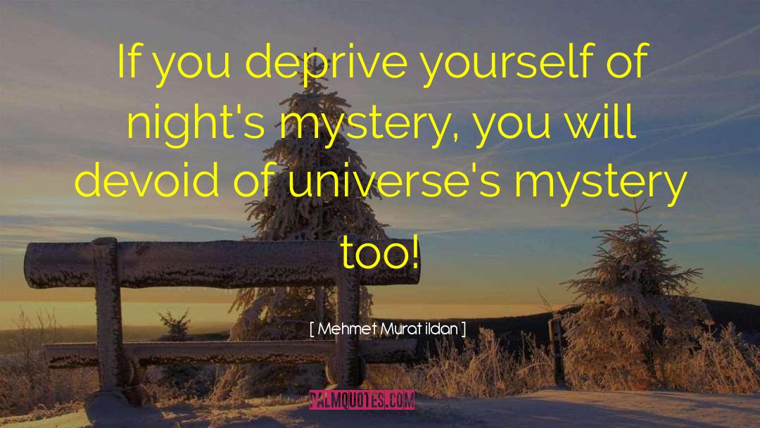 Mystery Of Universe quotes by Mehmet Murat Ildan