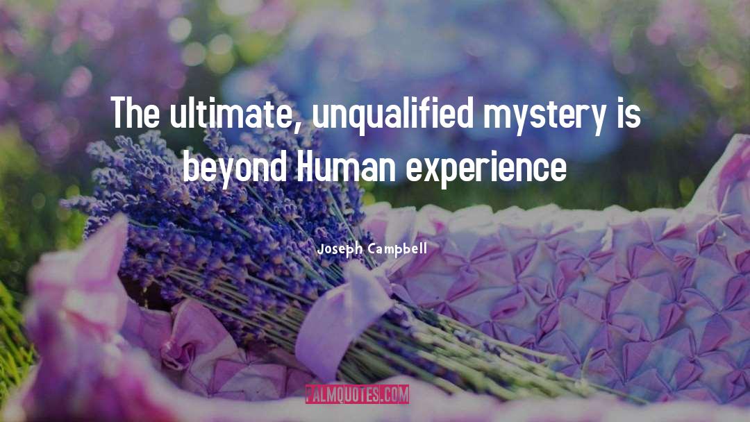 Mystery Omniscience quotes by Joseph Campbell